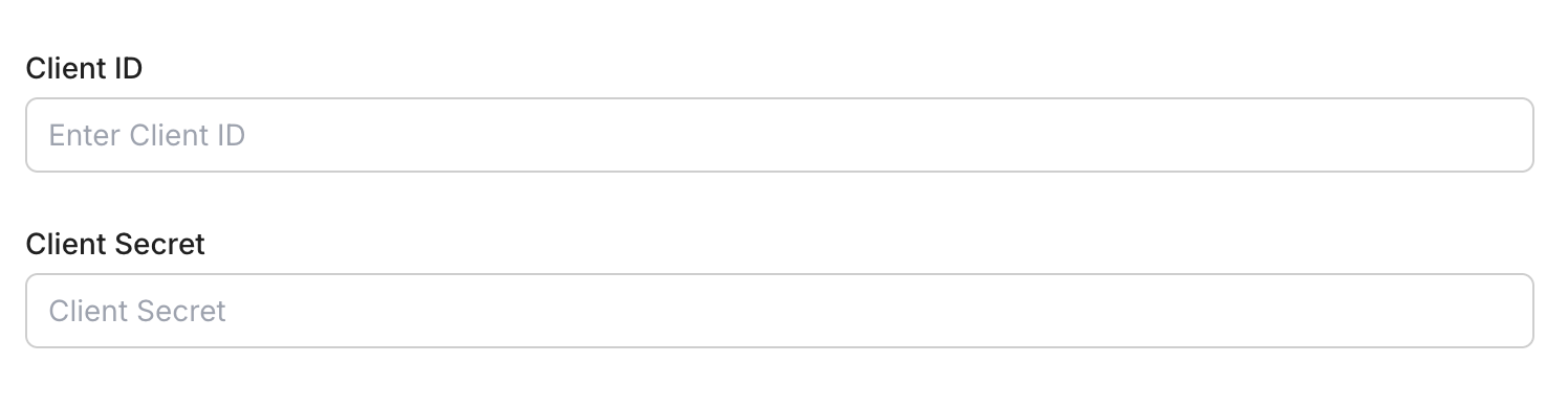 Add credentials for GitHub MCP in Scalekit dashboard
